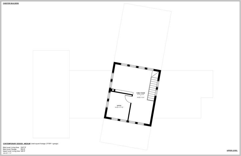 Second Level Floor Plan- Bowen's Brook Ocean Estates